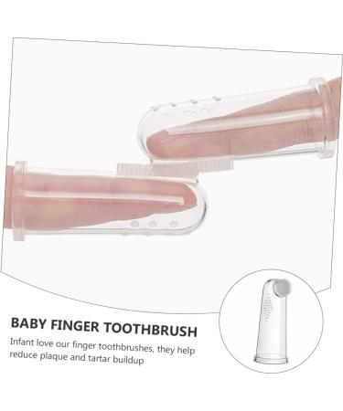 Minkissy Finger Toothbrush Set - Baby & Toddler Gums Massager | Ideal for Pets | International Shipping Available - Buy Online on GoSupps.com