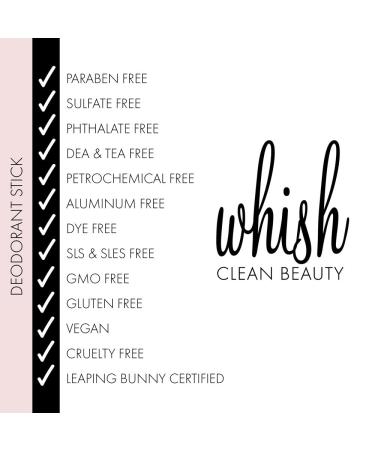Buy Whish Aluminum Free Deodorant - Natural & Eco-Friendly | International Shipping Available - Buy Online on GoSupps.com
