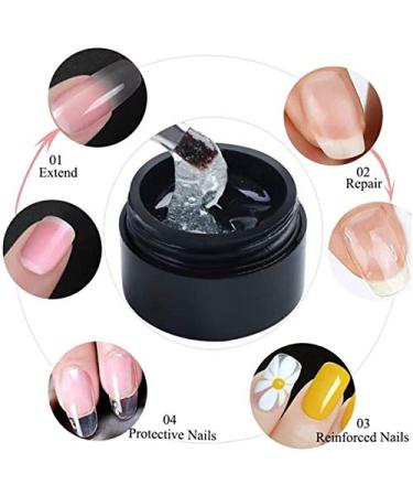 5ml Instant Cracked Nail Repair Gel - Nail Strengthener & Phototherapy Glue - Restore Weak, Broken, & Damaged Nails - Fast Fix for Nail Cracks - 1pc - Buy Online on GoSupps.com