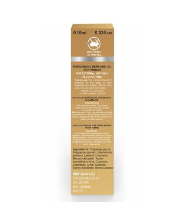 Pheromone Perfume for Women - Rollon 10 ml Premium Long Lasting Fragrance - Perfumes for Women with Pheromones - Buy Online on GoSupps.com