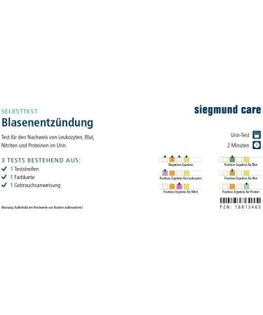 3-Pack Bladder Inflammation Self-Test - Home Urine Test Strips for Quick UTI Detection - Buy Online on GoSupps.com