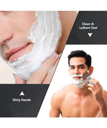 Premium Wooden Handle Shaving Brush for Men | Soft Hair Shaving Brush for a Perfect Shave - Ideal for Travel & Daily Use - Buy Online on GoSupps.com