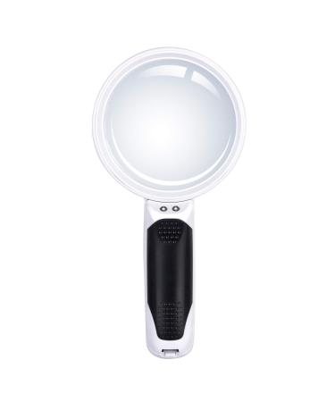 Amazon Basics Magnifying Glass with Light   2-lens  5X 10X  LED Illuminated 2 Lens - Buy Online on GoSupps.com