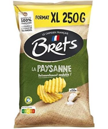 BRET'S - Natural Country Chips with Gu rande Salt 250G - Pack of 2 - Buy Online on GoSupps.com