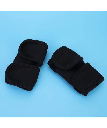 2Pcs Adjustable Dog Cat Leg Brace Elastic Warm Knee Pads for Surgery Wound Support and Stability for Injury Recovery Prevent Licking (Black) - Buy Online on GoSupps.com