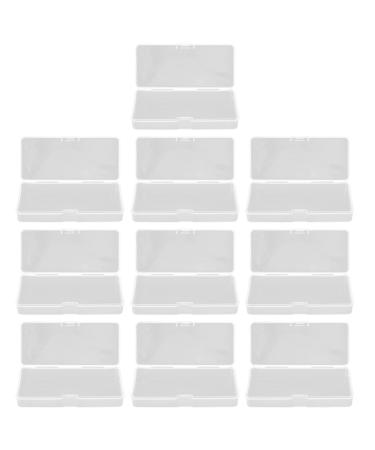 Topbathy 10 pieces Cardboard Klinge Fall safety bench for razor blades earring organizer-subject blade disposal can razor disposal case sound case collective box fishing equipment plastic