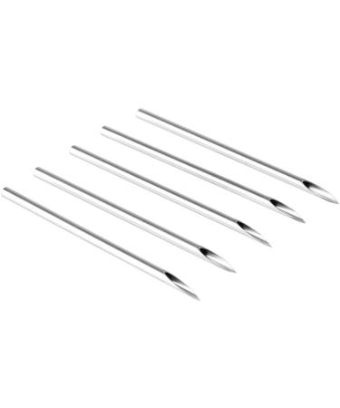Beauty7 100PCS Mix Sterilized Surgical Steel Piercing Needles - 14G 16G Assorted Sizes for Body, Ear, Navel, Eyebrow, Nipple Piercings - Buy Online on GoSupps.com