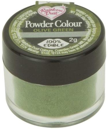 Rainbow Dust Olive Green Food Powder Colour - Buy Online on GoSupps.com