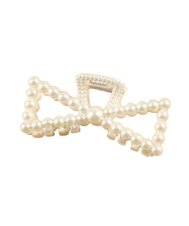 New 2025 Luxury Trendy Big Pearls Acrylic Hair Claw Clips Round Pearl Makeup Hair Styling Barrettes For Women Hair Accessories Jewelry Fashion Accessories Creative Gift