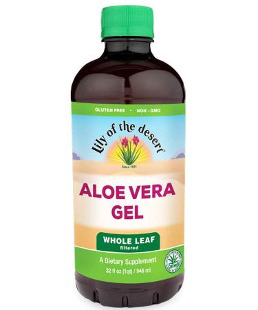 Lily of the Desert Aloe Vera Gel Whole Leaf Filtered 32 fl oz (946 ml)