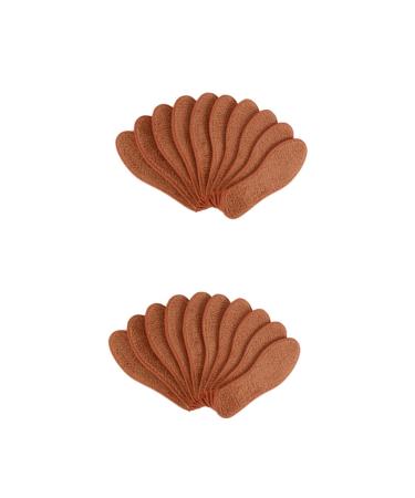 FOMIYES 10 Pairs Alpaca Wool Shoe Insoles Thickened Insoles for Cotton Shoe Thicken Deordorizing Insoles Winter Shoe Inserts Absorbant Winter Insoles Brownx2pcs 43x2pcs