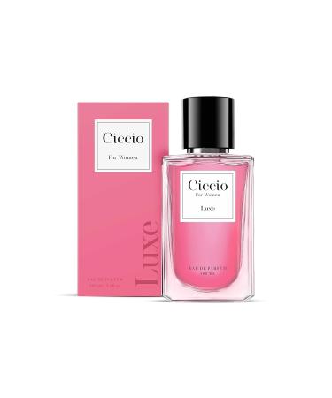 Cicc.io Luxury Luxe Eau De Perfume for Women with Bergamot Lemon Rose Vanilla and Amber|Premium Long Lasting Luxury Fragrance Scent|Perfect Perfume for Summer 100ml - Buy Online on GoSupps.com