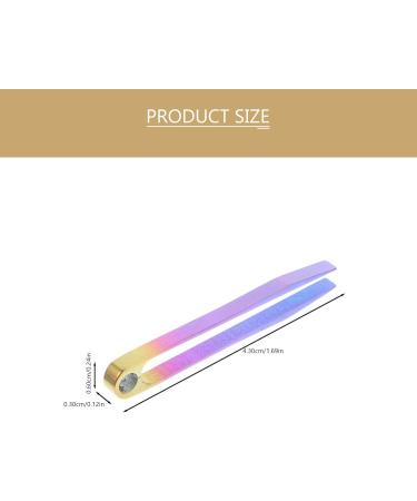 Fomiyes Titanium Alloy Tweezers - Premium Camping & Home Tool for Splinter Removal | Mini Precision Clamping Tweezers - Buy Online on GoSupps.com