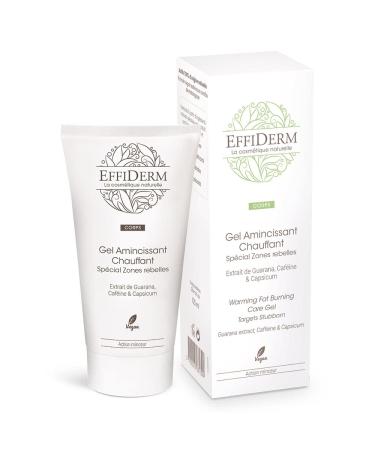 EFFIDERM - Heating Slimming Gel - Refines the Figure - Fights fat: Stomach + Arms + Buttocks - With Guarana and Capsicum extract - 125 ml
