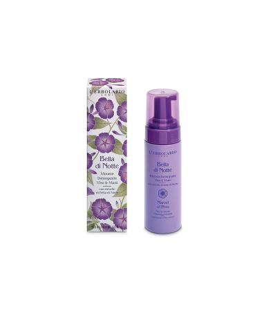 L'Erbolario L'Erbolario Belle Nuit Mousse Face & Hand Cleanser 150 ml - For All Skin Types - Gently Blooming and Vanilla Scent