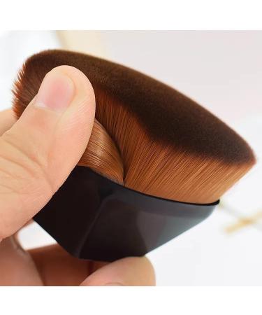 Buy LUCKY LAMA Kabuki Makeup Brush - Foundation BB CC Cream Powder & More - Black | International Shipping - Buy Online on GoSupps.com