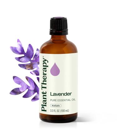 Plant Therapy Lavender Essential Oil 100% Pure Undiluted Natural Aromatherapy Therapeutic Grade 100 mL (3.3 oz)