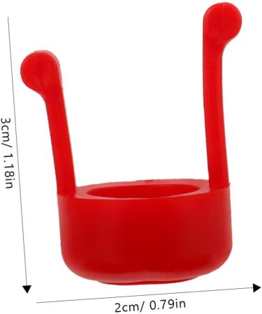 FOMIYES 2pcs Eye Drop Holder - Silicone Eye Drop Applicators & Storage Rack | Premium Eye Drop Accessories for Easy Use & Organization - Buy Online on GoSupps.com