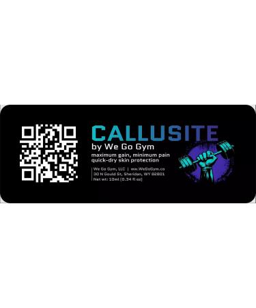 Callusite Skin Safe Callus Protection for Weightlifters - Strengthens Calluses, Relieves Hand Pain - Buy Online on GoSupps.com