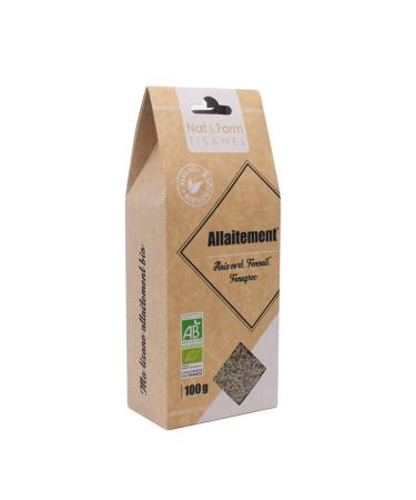 Nat & form Organic Breastfeeding Herbal Tea 100g Nat&Form