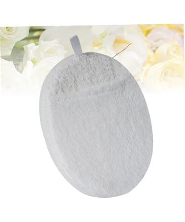 Healeved 2pcs Body Towels Silicone Face Scrubber - Shower Brush for Exfoliating, Bath Scrubbers for Body - White - Buy Online on GoSupps.com