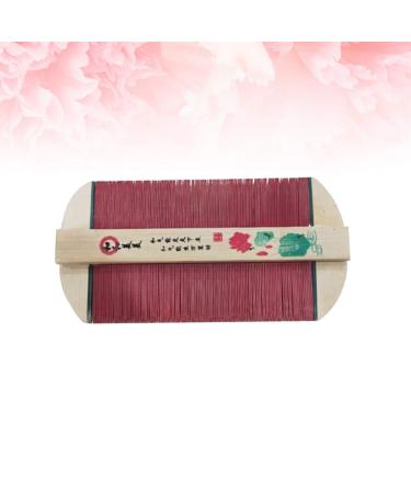 Exceart Wooden Head Lice Comb - Double Sided Bamboo Teeth - Head Massage Comb for Women, Girls, Kids - 2Pcs - Buy Online on GoSupps.com