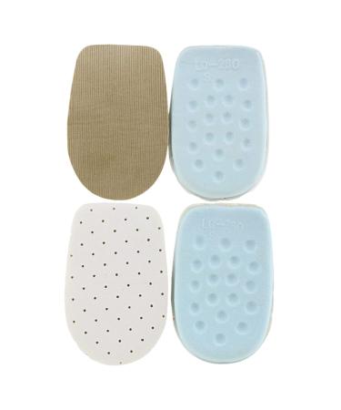 FOMIYES 2 Pairs Inner Height Increasing Insole Shoe Height Increase Insole Insoles for Heels Hair Funnel Hair As Shown 9X5X1.2cm