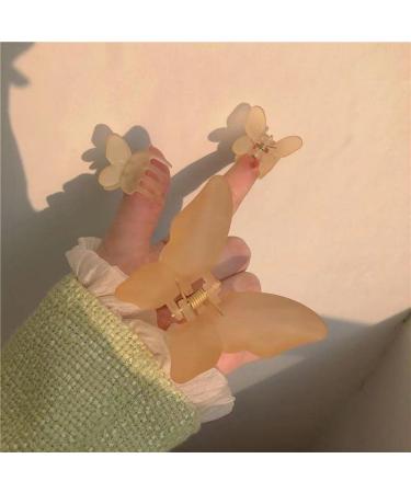 Agirlvct 15 PCS Matte-Color Butterfly Hair Claw Clips | Non-Slip Medium Hair Jaw Clips for Women & Girls | Strong Hold Cute Hair Accessories - Birthday Gift | Thick & Thin Hair - Style 2 - Buy Online on GoSupps.com