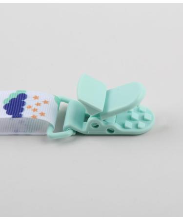 KGDUYC Soother Chains - Adjustable Anti-Lost Pacifier Clips & Straps | Baby Baptism Gift | 4 Pack - Buy Online on GoSupps.com