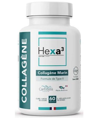 Collag ne Marin type 2 labelis Cartidyss 60 Gelules