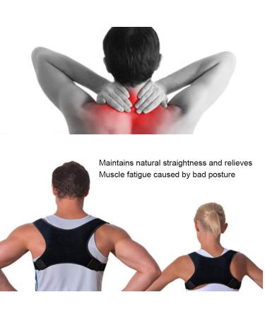 ZJchao Posture Corrector - Adjustable Back Brace for Men & Women | Relieve Shoulder & Waist Pain Improve Hump | Comfortable & Breathable - Universal Size - Buy Online on GoSupps.com