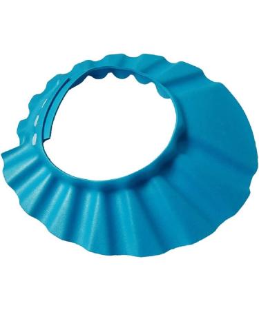 Shuiniba Baby Shower Cap Hat for Kids - Blue | Soft Wash Hair Shield | Children Bathing Cap - Buy Online on GoSupps.com