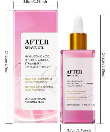 Shaving Soothing Oil Lot de 2 huiles apr s-rasage 40 ml Fraise Vanille Huile de rasage apaisante avec acide hyaluronique et peptides pour une peau clatante contient de l'acide hyaluronique et de - Buy Online on GoSupps.com