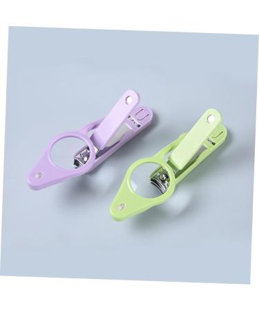 minkissy 1pc Nail Clippers Nail Cutters Men Trimmer Fingernails Clippers Pet Nail Clipper Nail Trimmer for Baby Nail Shears Toenails Clippers Slicer Stainless Steel Portable Purple Man 15*4.5*1.6cm Purple - Buy Online on GoSupps.com