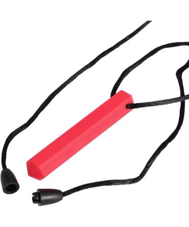 Akemaio 5pcs Chew Necklace - Food Grade Silicone Sensory Aid for Autism ADHD and SPD - Oral Exercise & Chewing Relief - Buy Online on GoSupps.com