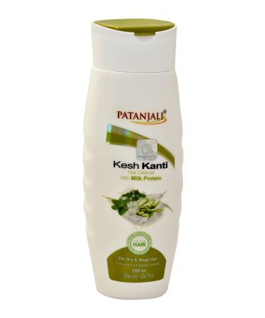 Patanjali Kesh Kanti Milk Protein Hair Cleanser 200ml - Nourishing Hair Care for All Hair Types | International Shipping Available - Buy Online on GoSupps.com
