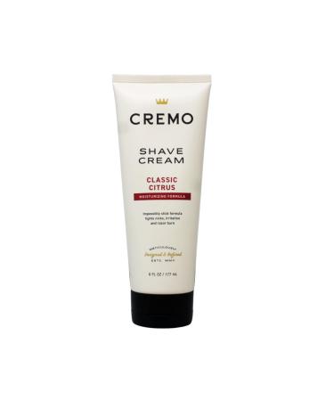 Cremo Classic Citrus Shave Cream 6 oz (Pack of 8)