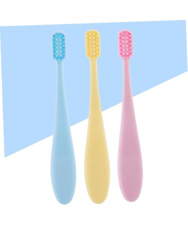 Minkissy 18-Part Set of Children's Toothbrushes - Soft Manual Dental Care Tools for Infants & Kids - Portable & Easy to Use - Buy Online on GoSupps.com