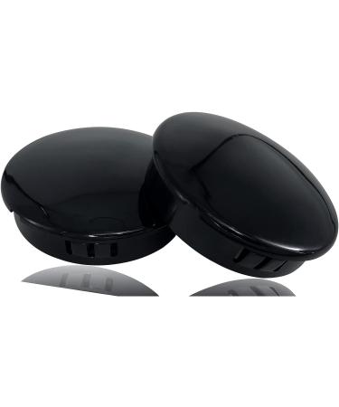 Duthyvea 2pcs Boat Steering Wheel Center Caps - 2-1/2 Inch ID Insert, Snap-in Style Plastic Cover for 5 Spoke Destroyer Marine Yacht Steer Wheels - Buy Online on GoSupps.com