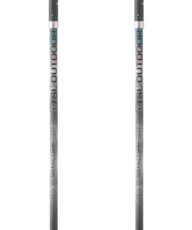 Lightweight Aluminum Snowshoeing Trekking Poles - TSL Connect 5 Cross - Buy Online on GoSupps.com