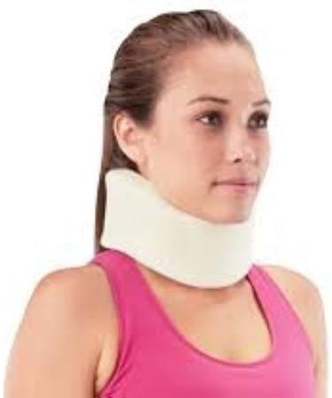 Soft Foam Collar (Class 1 Medical Device) for Neck Support - Therapy for Migraines, Injury, Whiplash - Sizes Small/Medium/Large - Pack of 1 (Medium) - Buy Online on GoSupps.com