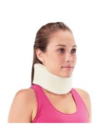 Soft Foam Collar (Class 1 Medical Device) Supplied to NHS Neck Brace Physio Neck Support Room Neck Collar Sizes :Small/Medium/Large Therapy for Migraines Injury Whiplash (Medium) M (Pack of 1)