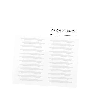 Housoutil 30 Sheets Double Sided Double Eyelid Sticker Droopy Eyelid Sticker Clear Stickers Girls Stickers Eye Makeup Tool Stickers for Girls Cosmetic South Korea White Woman Tape - Buy Online on GoSupps.com