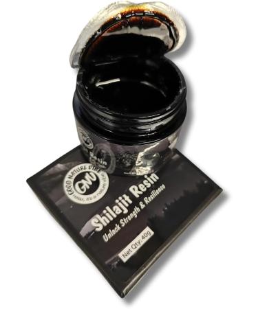  Good Nature Vibe Shilajit Resin 40 grams - 100% Natural & Pure Himalayan Shilajit - Buy Online on GoSupps.com