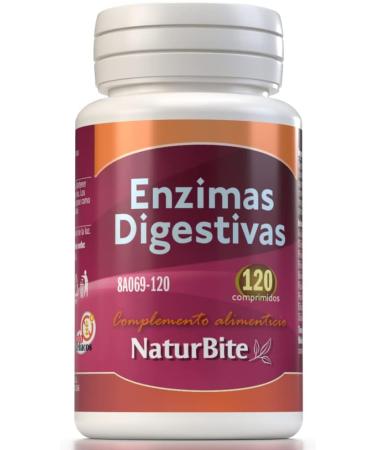  naturbite Actibios Digestive Enzymes 120Comp. 1 Unit 400 g - Buy Online on GoSupps.com