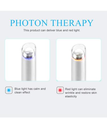 Eye Face Massage Tool Wand Pen - Portable Electric Eye Lift & Heated Vibration Massager for Skin Care - Buy Online on GoSupps.com
