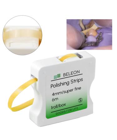 Dental Polishing Strips - Super Fine 4mm x 6M - Teeth Sanding & Cleaning Tool - Buy Online on GoSupps.com