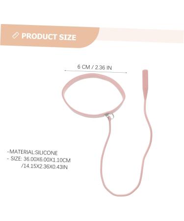 Healeved Silicone Bracelet Silicone Tweezer Bracelet for Lashes Eyelash Tweezer Holder Lash Tweezer Bracelet Eyes Glasses Joke Auxiliary Tool Miss Make up Pink - Buy Online on GoSupps.com