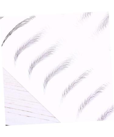 FOMIYES 2 Pairs Makeup Stencil Black Makeup Eyebrow Stickers Eye Brow Template The Lazy Natural 6d 1 count (Pack of 1) Black 003 - Buy Online on GoSupps.com
