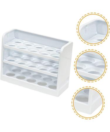 GRIRIW Egg Storage Box Camping Refrigerator Egg Container for Refrigerator Egg Rack Automatic Packing Box - Buy Online on GoSupps.com
